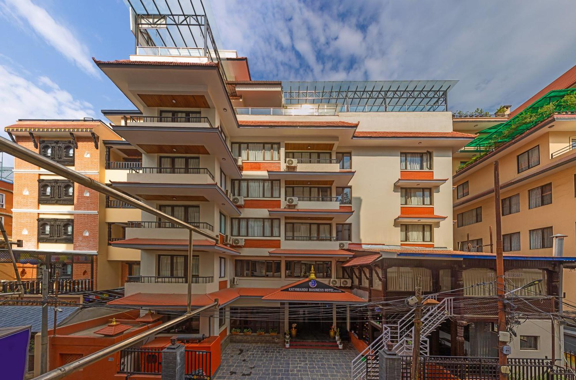 Kathmandu Business Hotel Catmandu Exterior foto